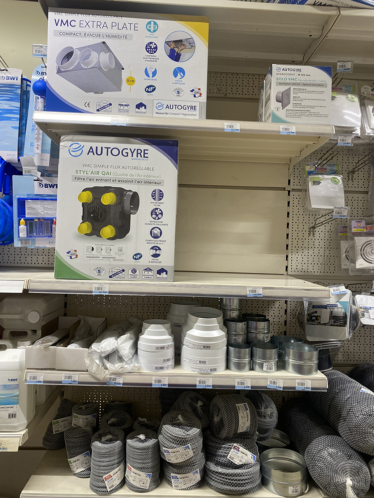 BricoWillame ventilation