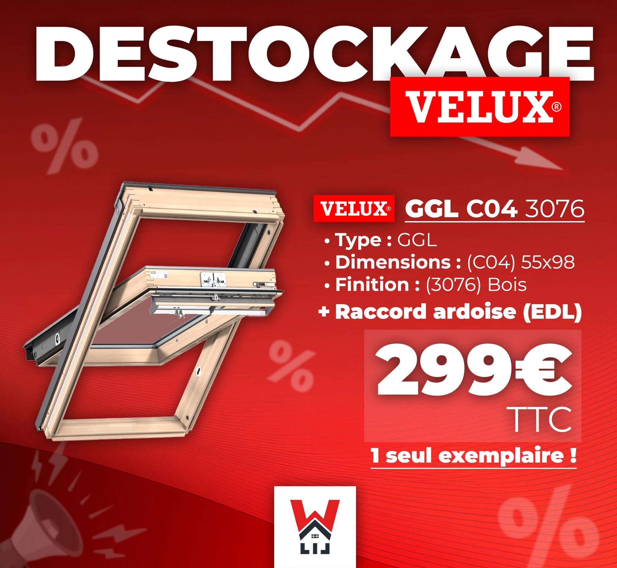 Déstockage Velux